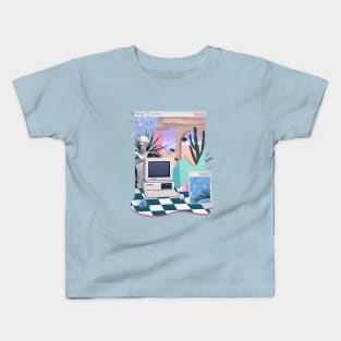 Web Memphis Kids T-Shirt